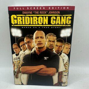 Gridiron Gang DVD Movie Full Screen Rated PG-13 Sony Pictures The Rock